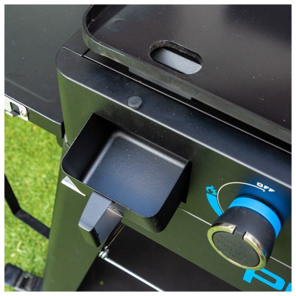 Pit Boss Portable Gas Ultimate Plancha:  4 Burner with Cart 30mb, with Manifold kit