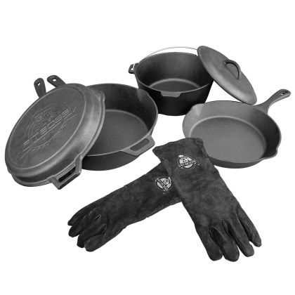 Pit Boss 6 Piece Cast Iron Starter Kit