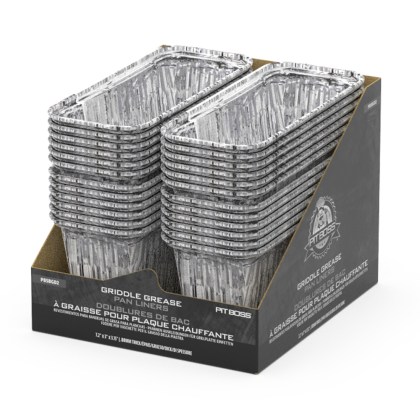 Pit Boss Foil Tray Liner- Ultimate Plancha 5 Burner (6 Pack)