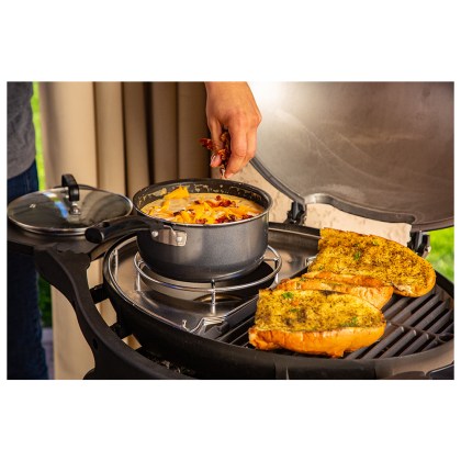 Pit Boss Portable Gas Grill Sportsman 2 Grey - 30mb, with manifold kit