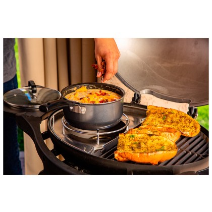 Pit Boss Portable Gas Grill Sportsman 2 Grey with Cart Promotion