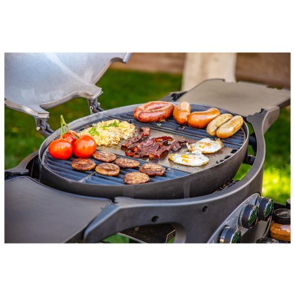 Pit Boss Portable Gas Grill Sportsman 3 Grey  (30mb, w/ manifold kit)