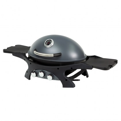 Pit Boss Portable Gas Grill Sportsman 3 Grey  (30mb, w/ manifold kit)