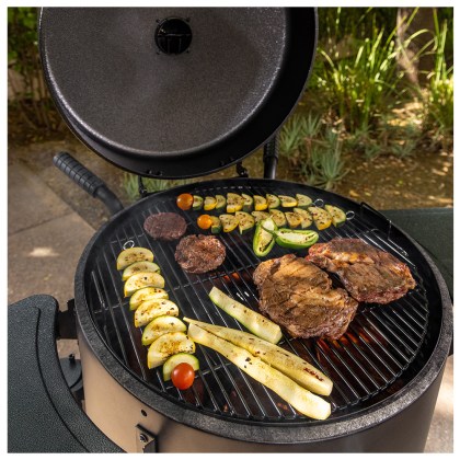 Pit Boss Portable Charcoal Grill Champion Charcoal Barrel Smoker
