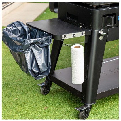 Pit Boss Portable Gas Ultimate Plancha:  4 Burner with Cart 30mb, with Manifold kit